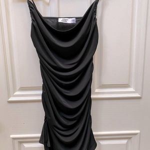 Little black mini dress